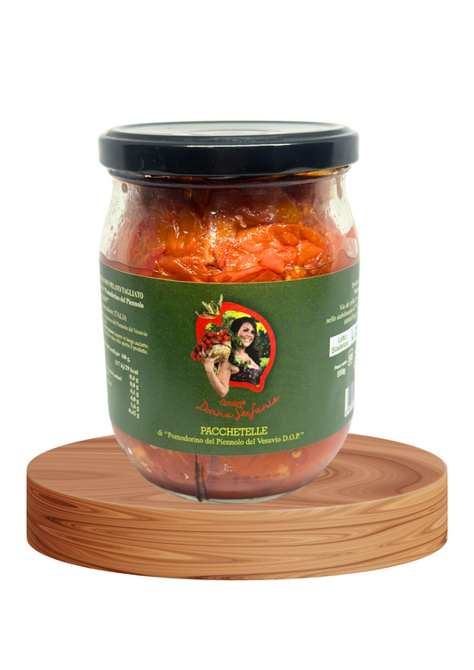 Pacchetelle di Pomodorino del Piennolo del Vesuvio D.O.P.