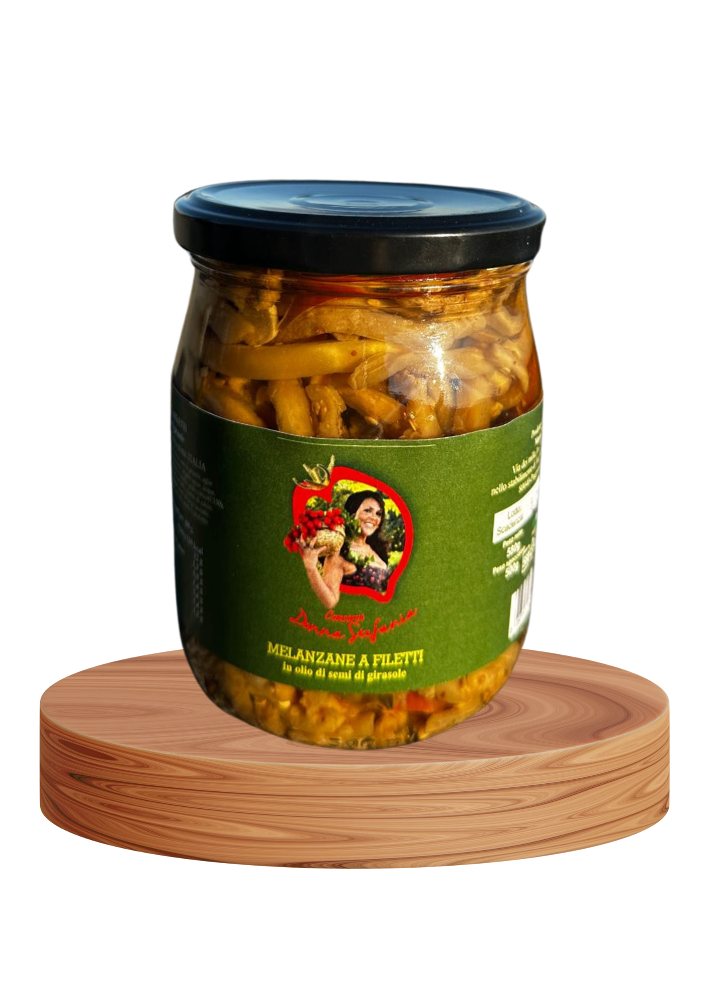Melanzane a filetti sott'olio